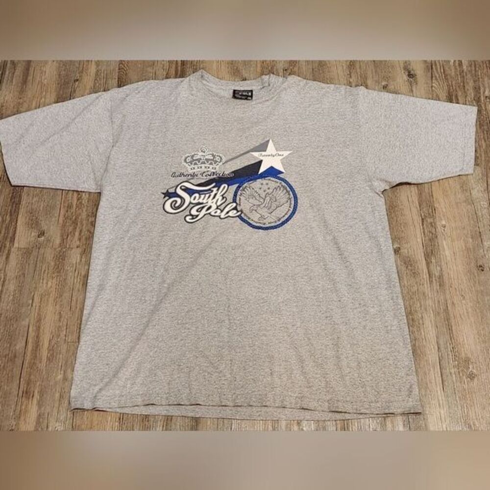 Southpole‎ Spell out Logo Vintage T-shirt size 2XL